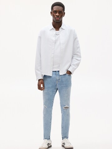 Pull&Bear Slim fit Jeans in Blue