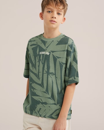 WE Fashion Paita värissä vihreä: etupuoli