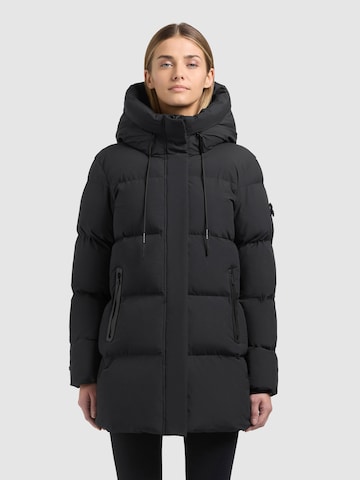 khujo Winter jacket 'Drown2 Matt' in Grey: front