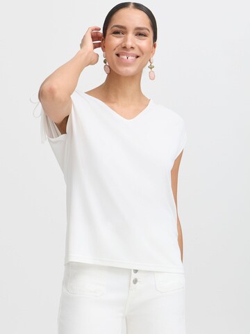 b.young Shirt 'BYPerl' in Wit: voorkant