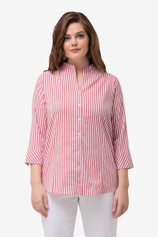 Ulla Popken Blouse in Rood: voorkant