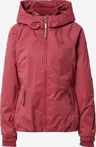 Ragwear Between-Season Jacket 'DIZZIE' in Pink: front