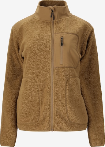 Whistler Fleece jas 'Felis' in Groen: voorkant