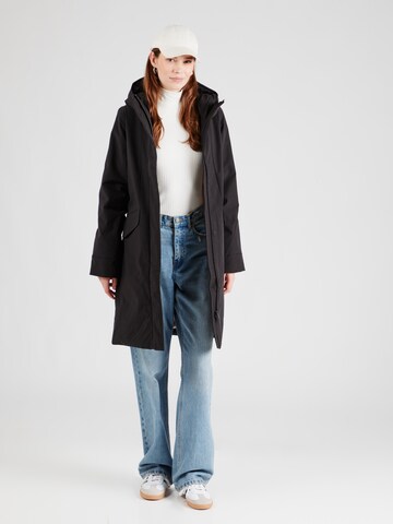 Manteau fonctionnel 'Signy' elvine en noir