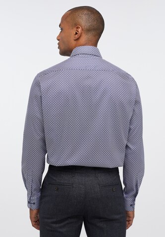 ETERNA Regular fit Button Up Shirt in Blue