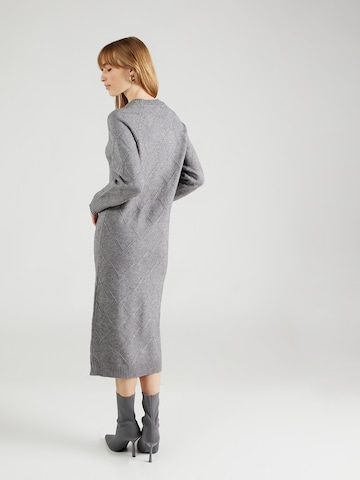OBJECT Knitted dress 'TAU' in Grey