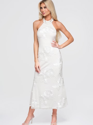 Ombre Evening dress in Beige