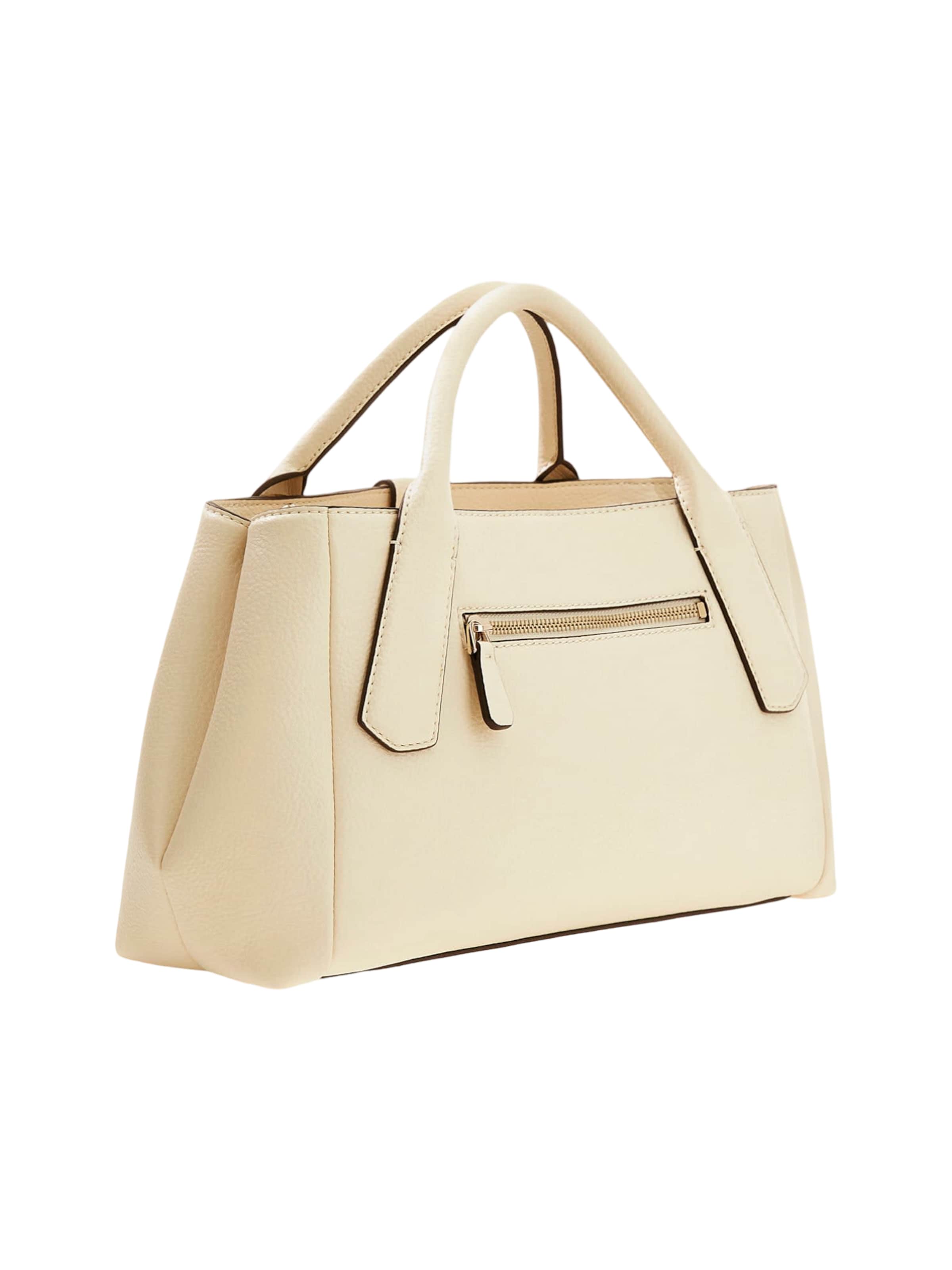 Borsa a spalla 'BROOKE HIGH SOCIETY SATCHEL HWBG98 97060' di GUESS in beige