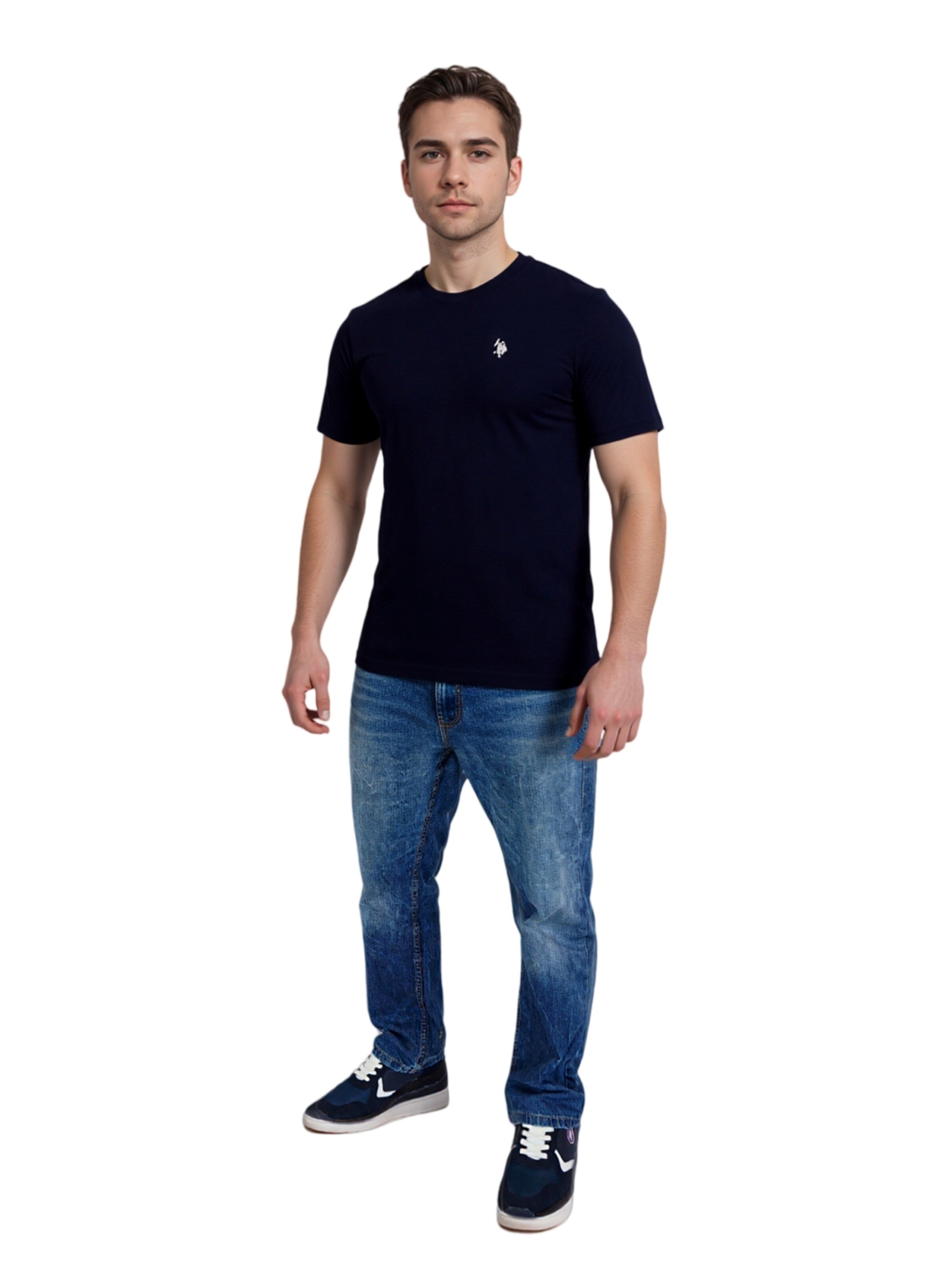 U.S. POLO ASSN. Shirt in Schwarz