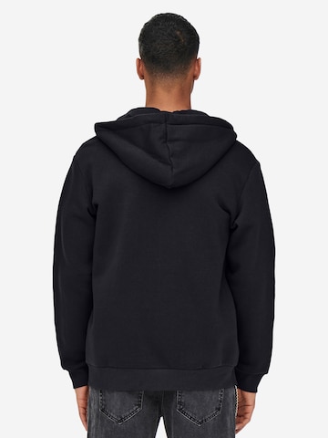 Only & Sons Regular fit Zip-Up Hoodie 'Ceres' in Blue