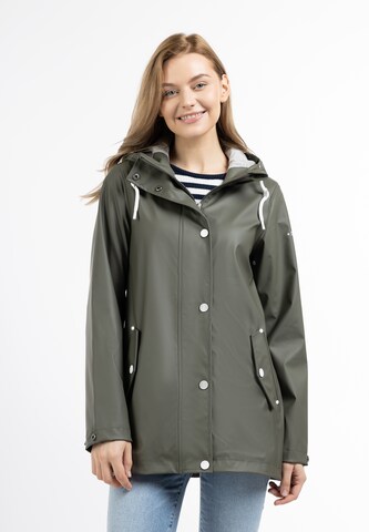 DreiMaster Maritim Between-season jacket in Green: front