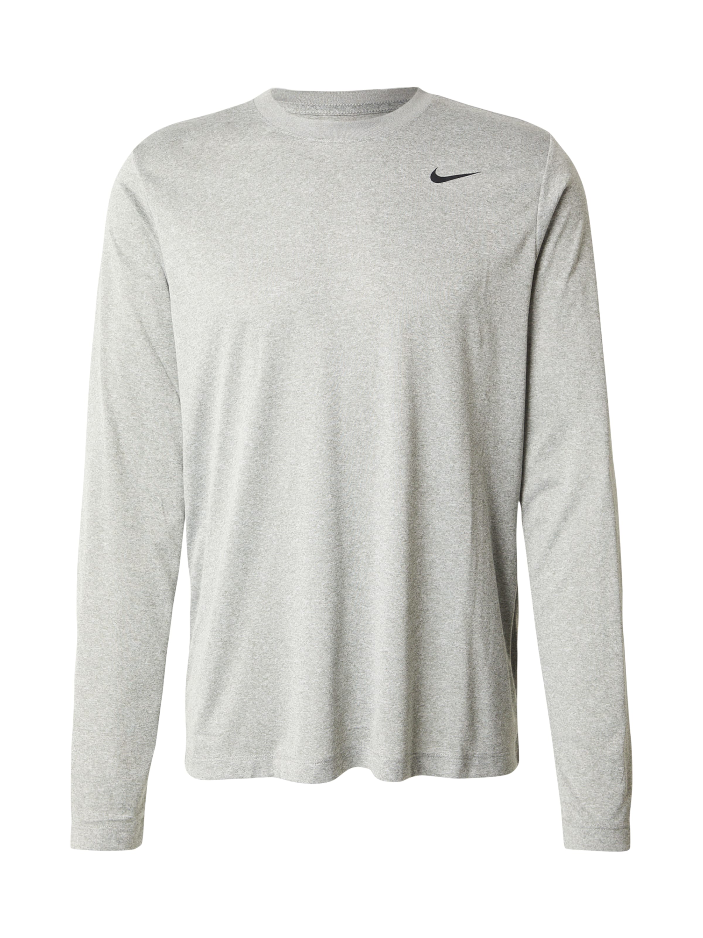 NIKE Λειτουργικό μπλουζάκι σε γκρι: μπροστά