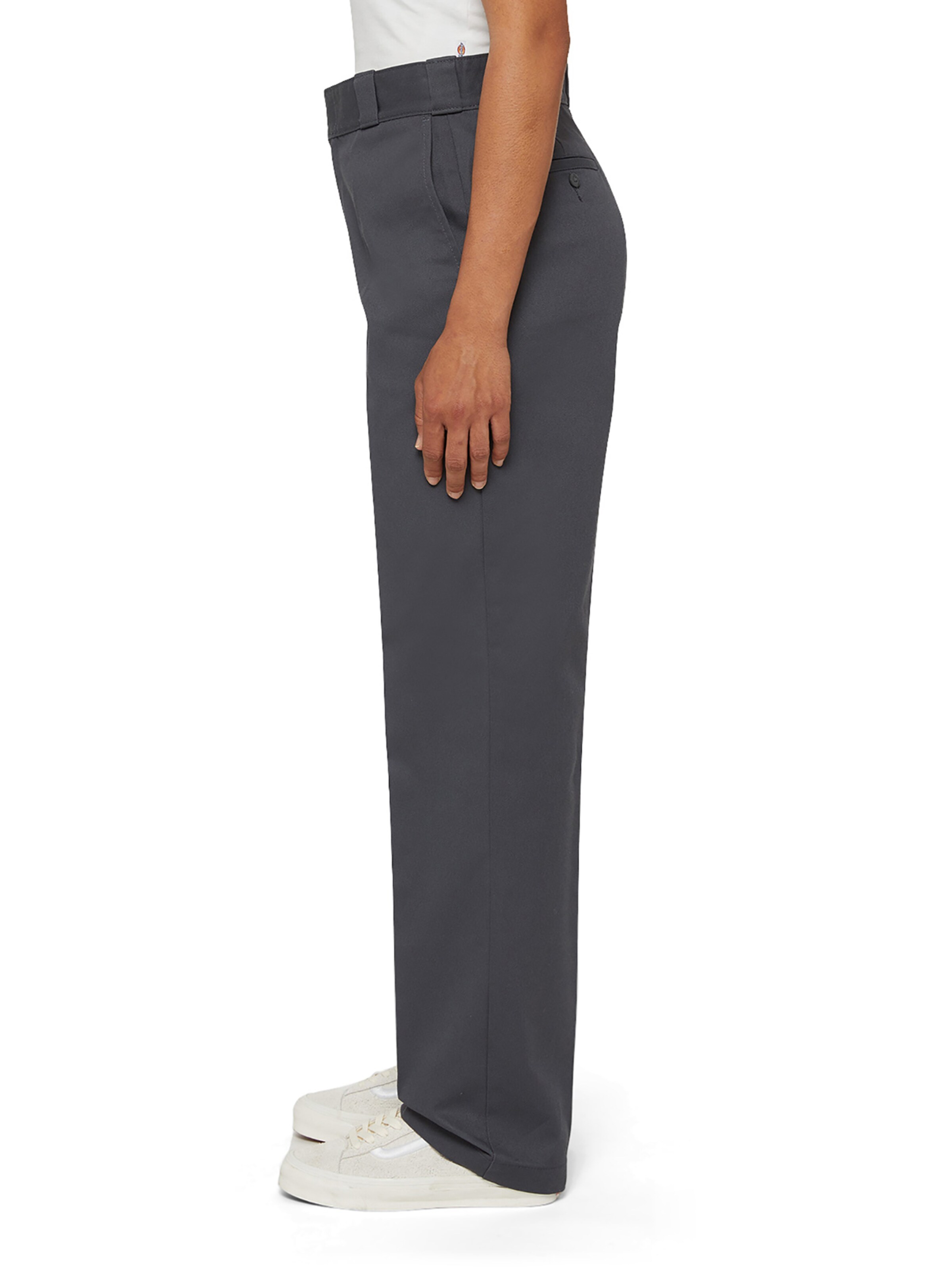 DICKIES Szabványos Ráncos nadrág '874' - szürke