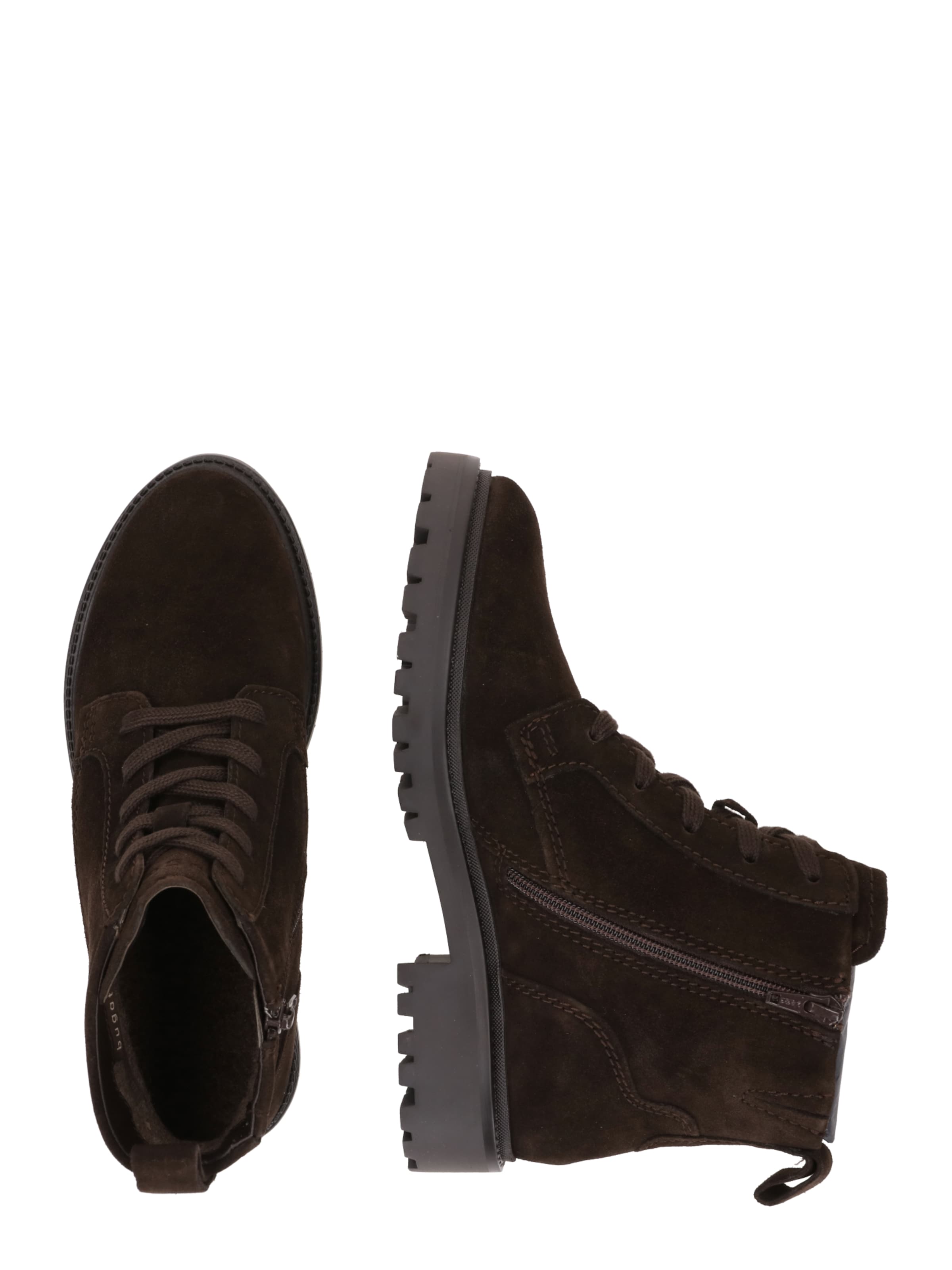 bugatti Lace-up bootie in Brown