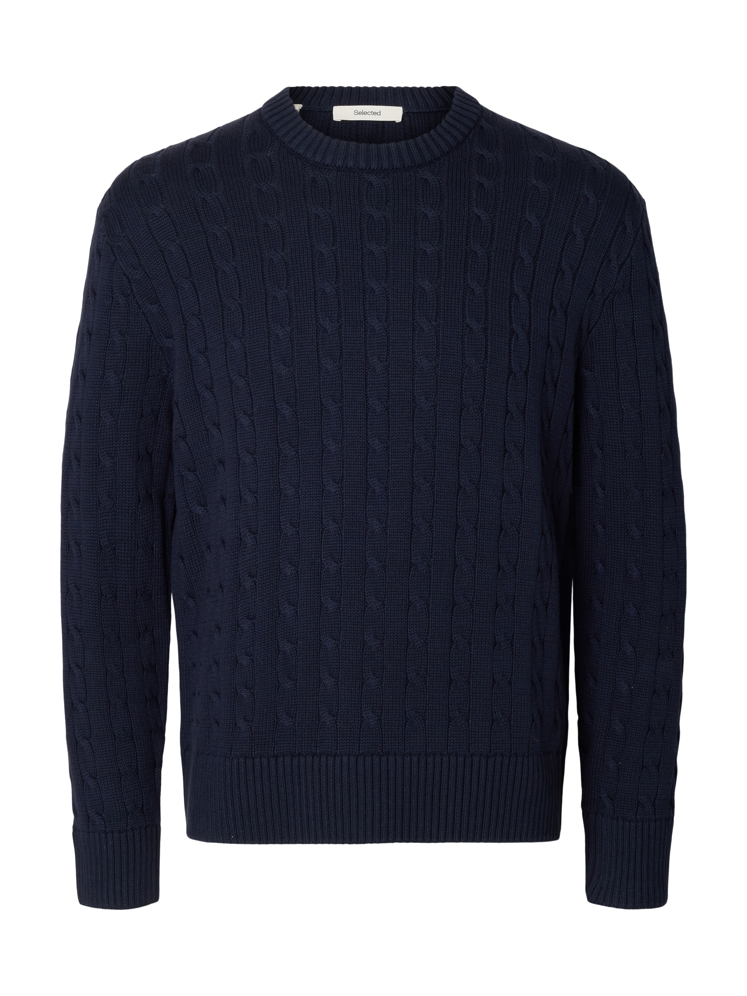 SELECTED - Jersey 'SLMBRAUN' en azul: frente