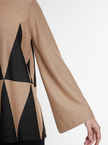 Ana Alcazar Sweater 'Milesa' in Brown
