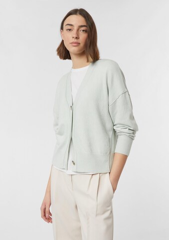 COMMA Gebreid vest in Blauw: voorkant