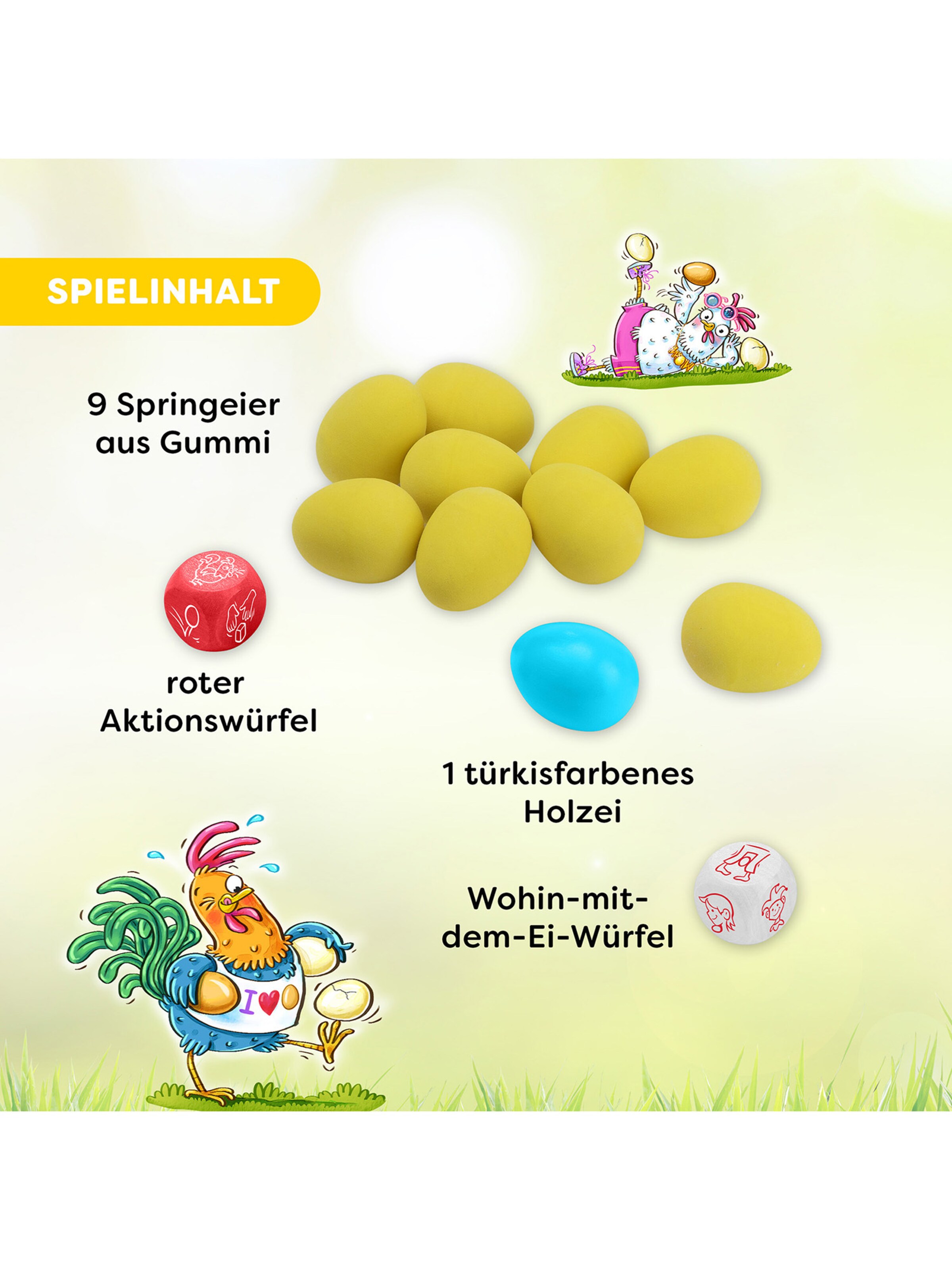 HABA Game ' Eiertanz ' in Mixed colors