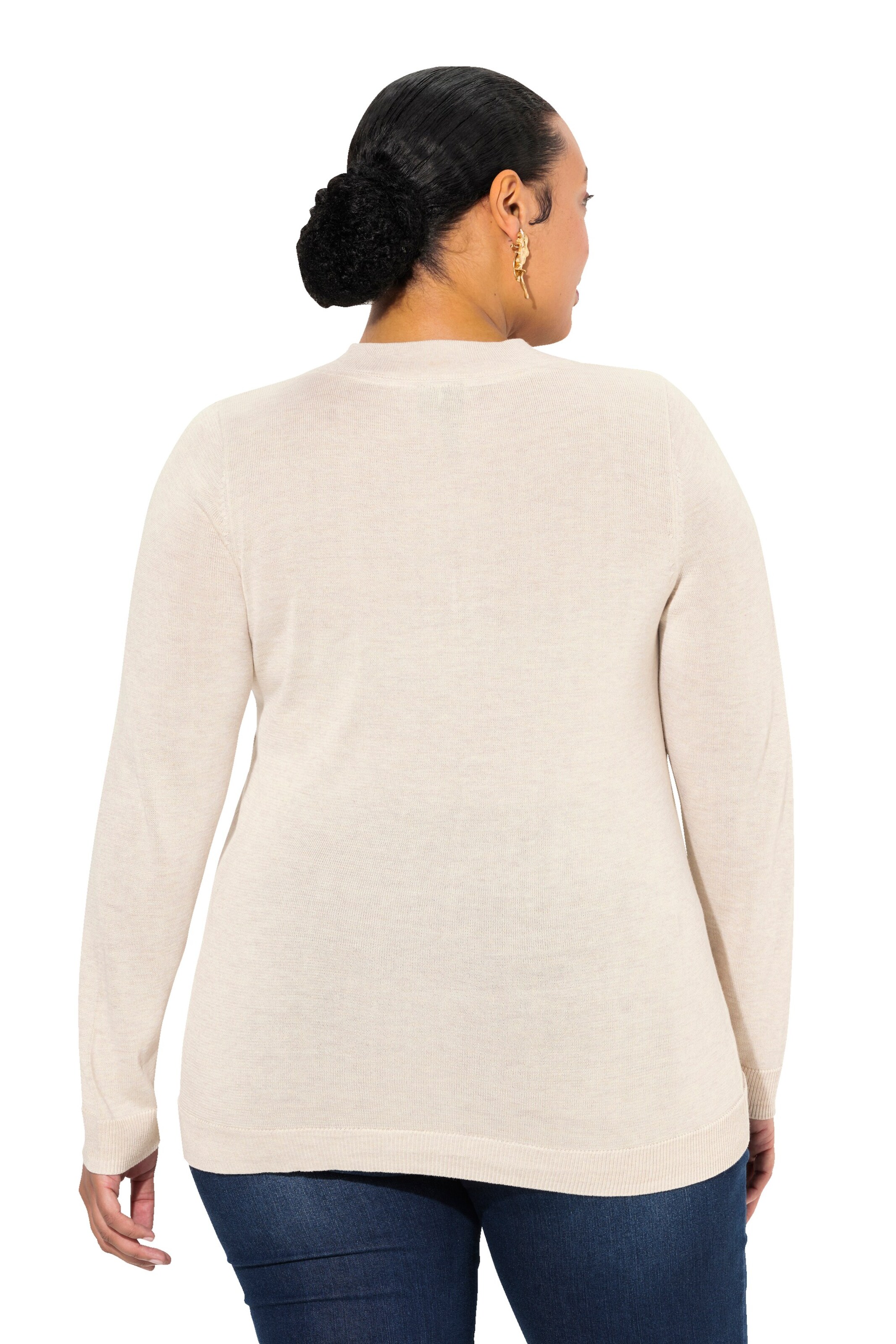 Ulla Popken Sweater in Beige