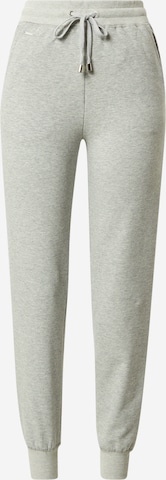 MAGIC Bodyfashion Tapered Pants in Grey: front