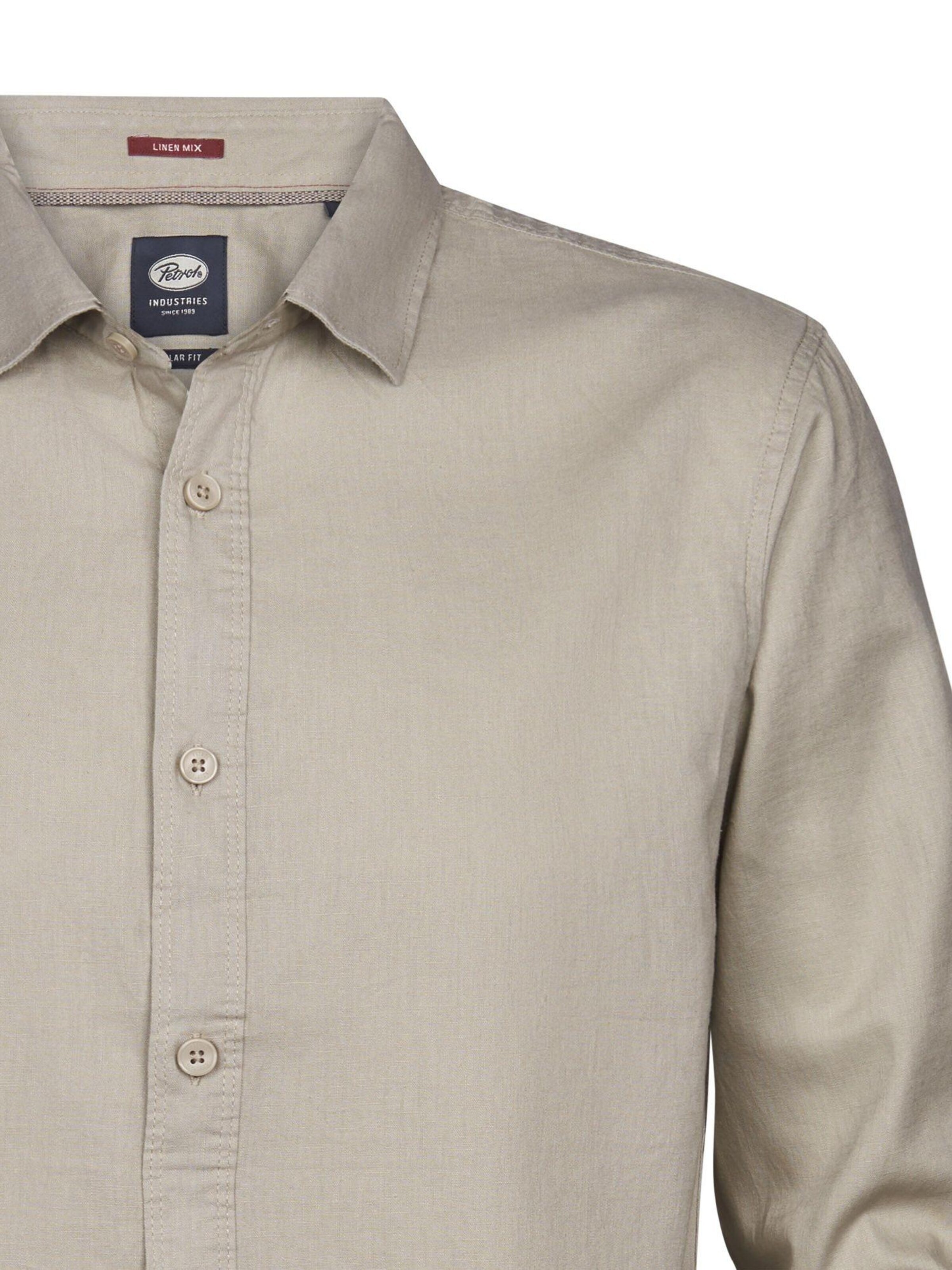 PETROL INDUSTRIES MEN Regular Fit Hemd‌‌‌‌‌‌‌‌‌ in Beige
