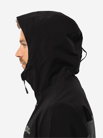 JACK WOLFSKIN Outdoor jacket 'Weiltal' in Black