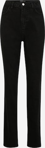 Missguided Tall Slimfit Jeans in Zwart: voorkant