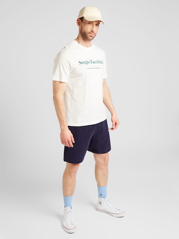 Sergio Tacchini Функциональная футболка в Белый