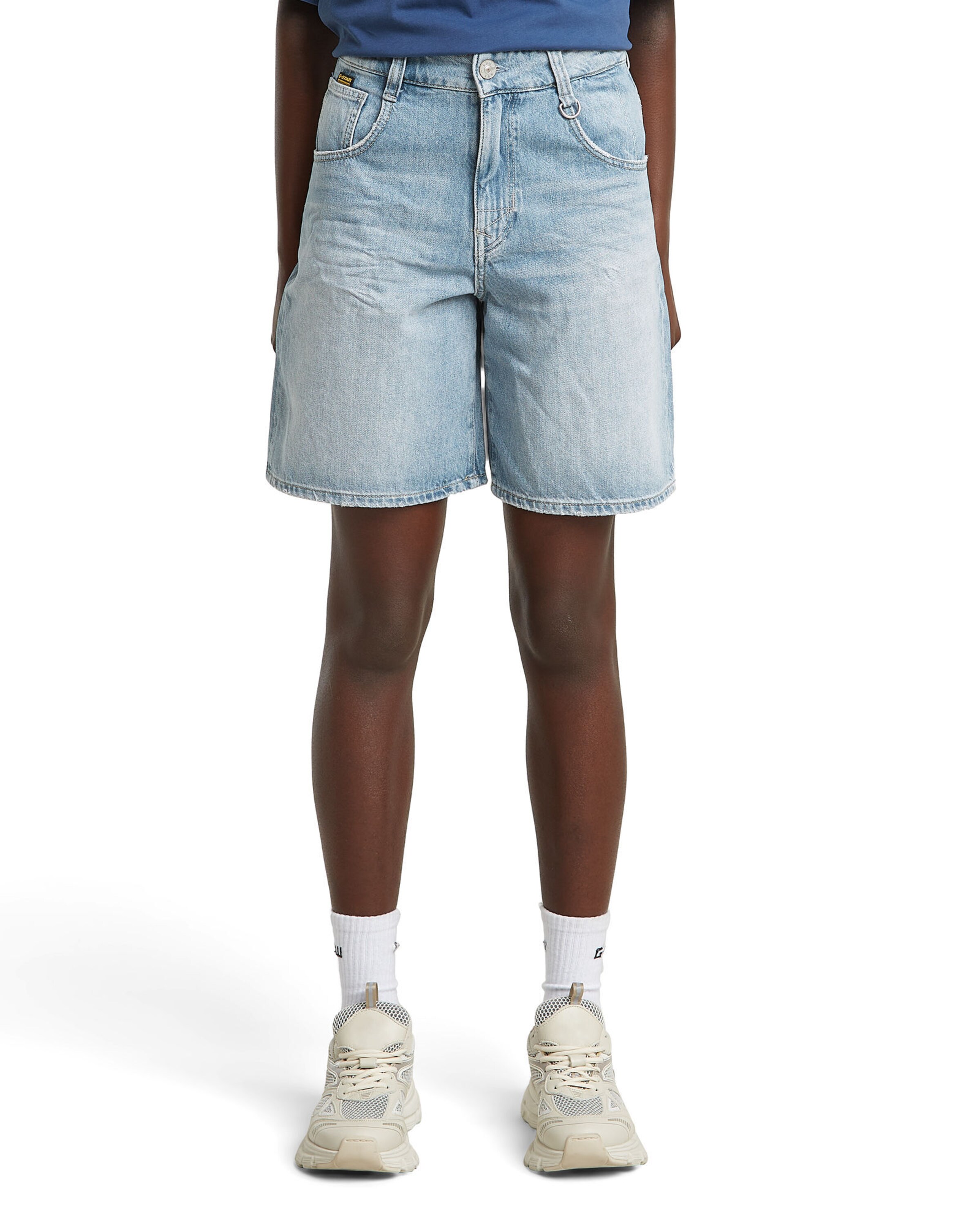 G-STAR Regular Trousers in Blue: front