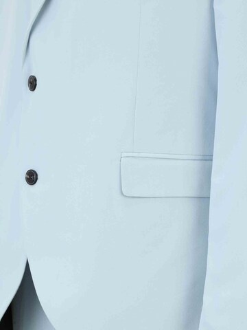 Jack & Jones Plus Slimfit Garnitur 'JPRFRANCO' w kolorze niebieski