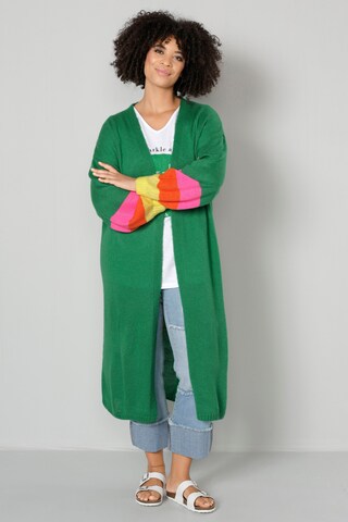 Angel of Style Gebreid vest in Groen