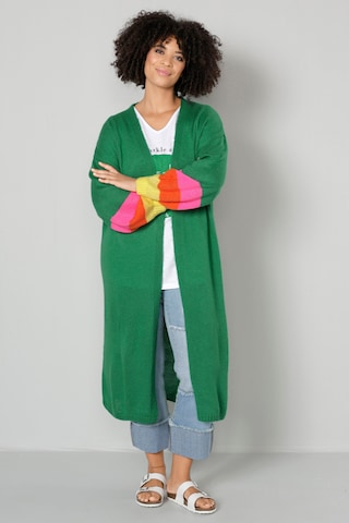 Angel of Style Knit Cardigan in Green