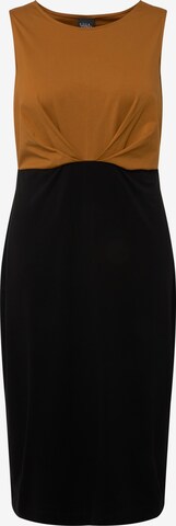 Ulla Popken Dress in Brown: front