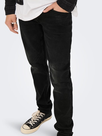 Only & Sons Jeans 'WEFT' in Black: front