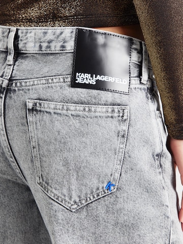 Wide Leg Jean KARL LAGERFELD JEANS en gris