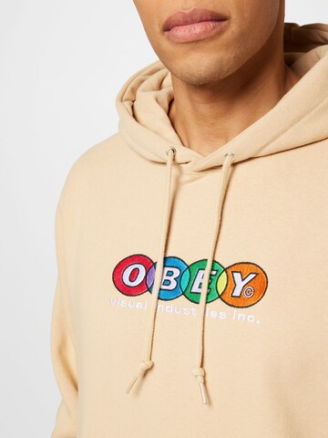Obey Sweatshirt in Beige