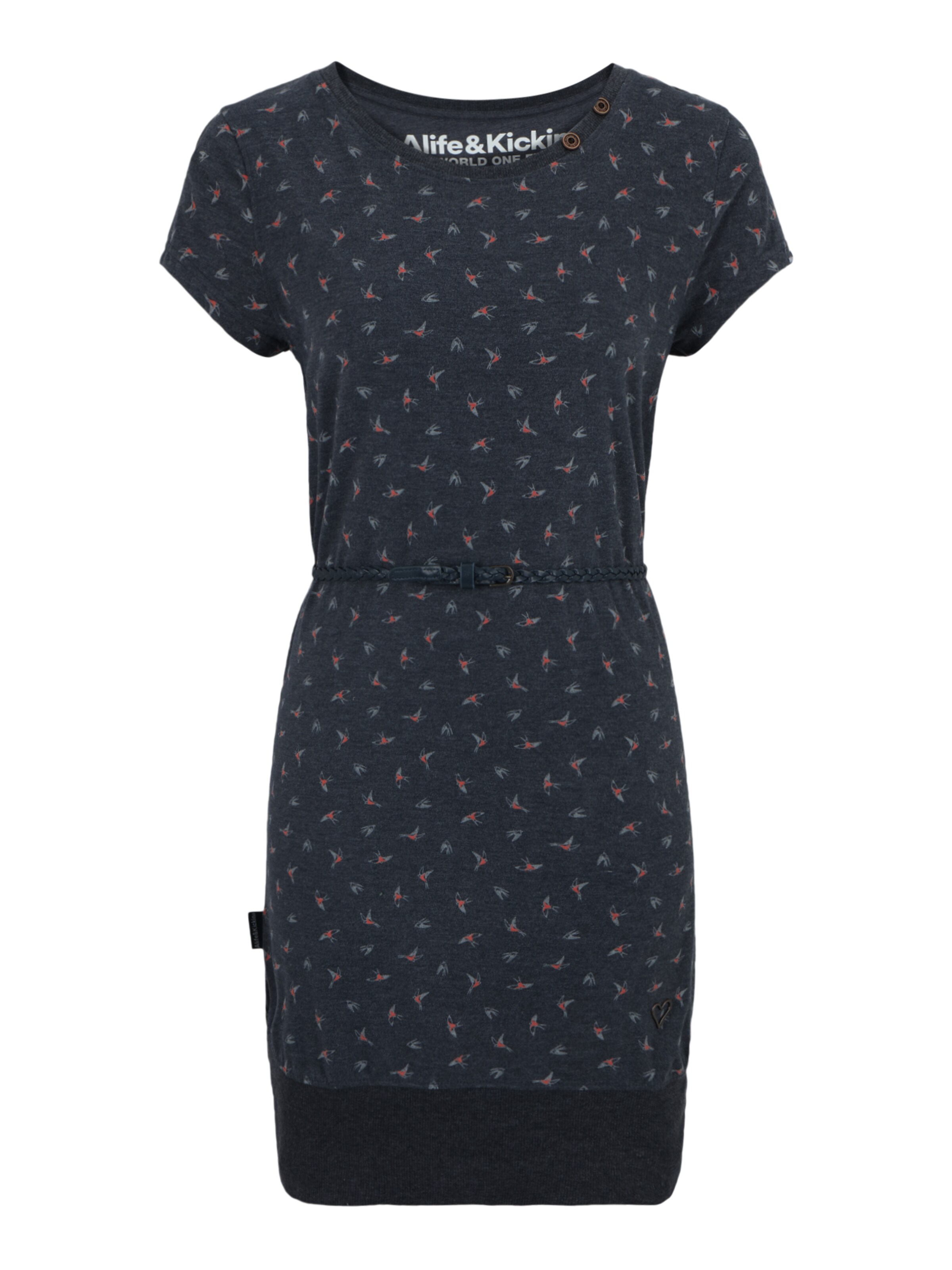 alife & kickin Jurk in Blauw: voorkant