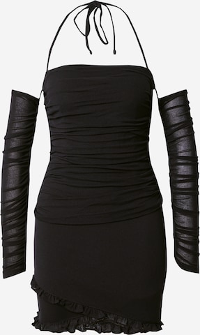 Misspap - Vestido de cocktail em preto: frente