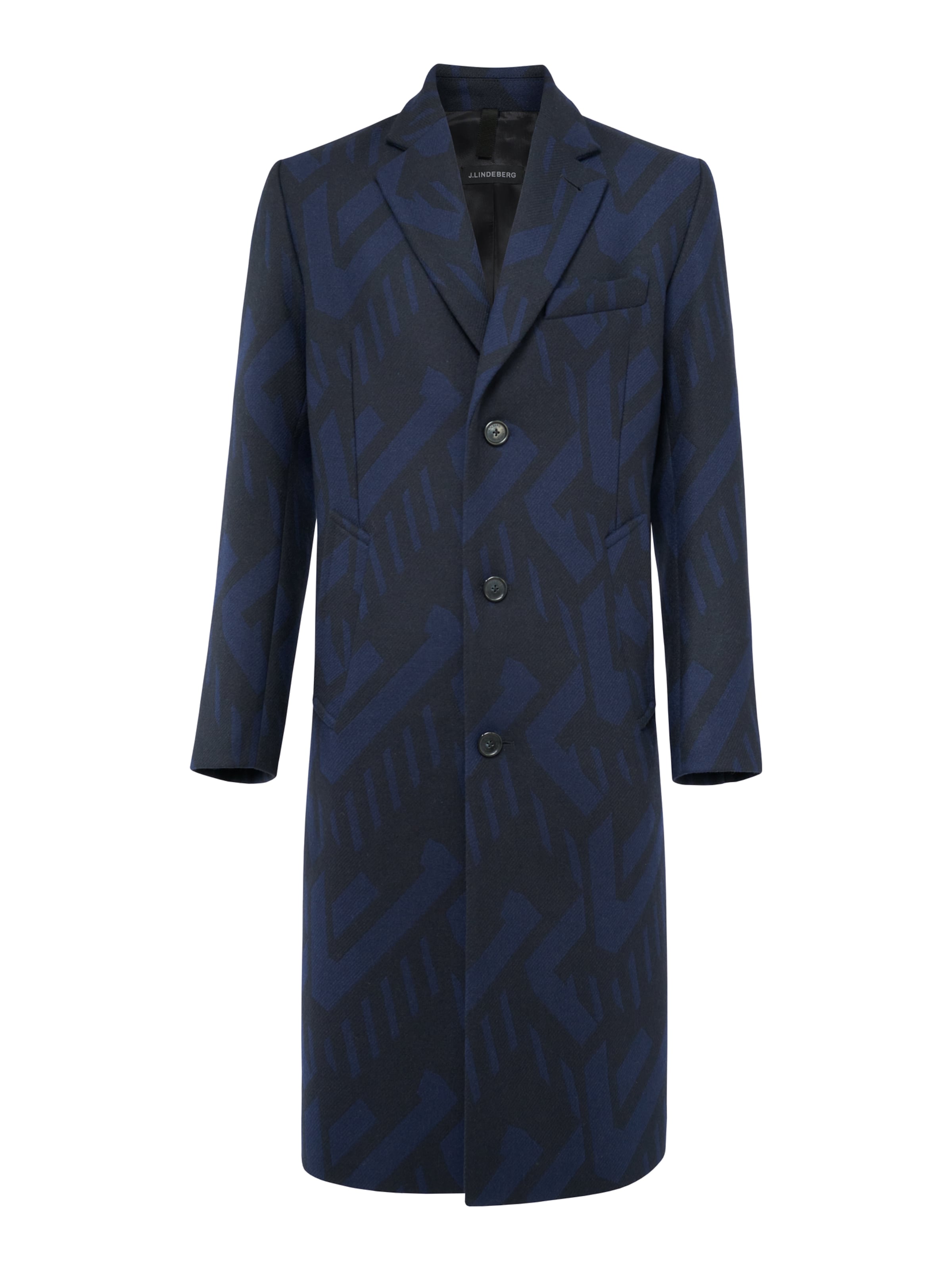 J.Lindeberg Płaszcz przejściowy 'Burke' w kolorze niebieski: przód