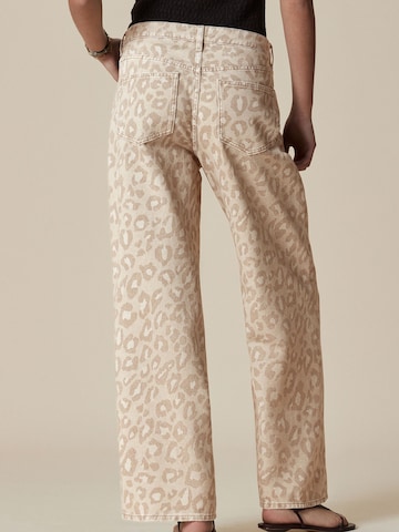 Wide Leg Jean Next en beige