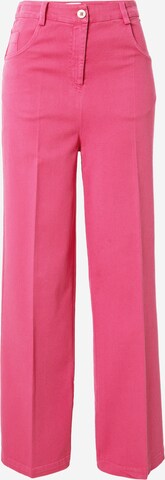 Regular Pantalon à plis 'OLIVIA' MEXX en rose : devant