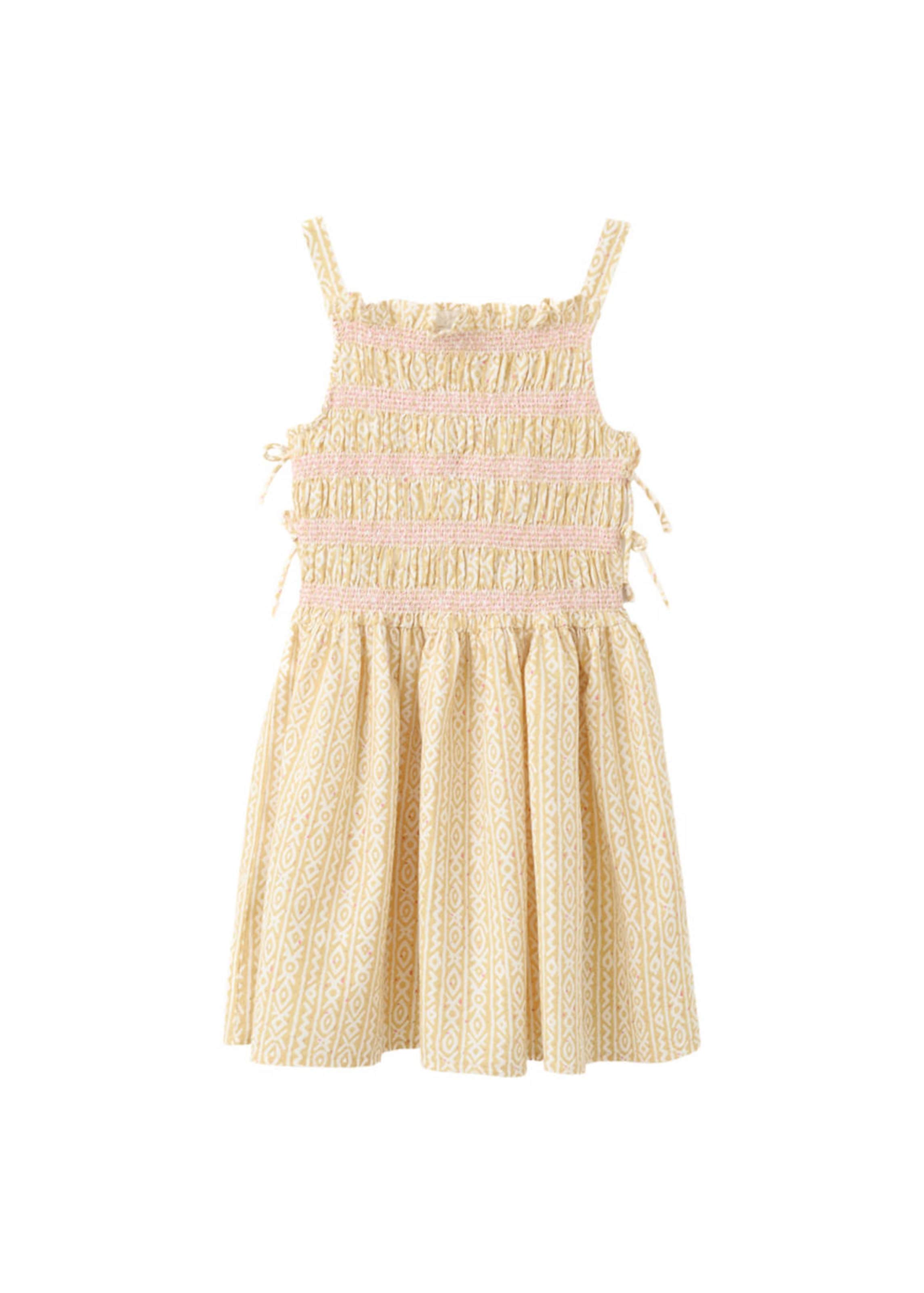 MANGO KIDS Dress ''Nidito' in Beige: front
