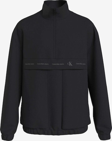 Calvin Klein Jeans Tapered Sweatshirt in Schwarz: predná strana
