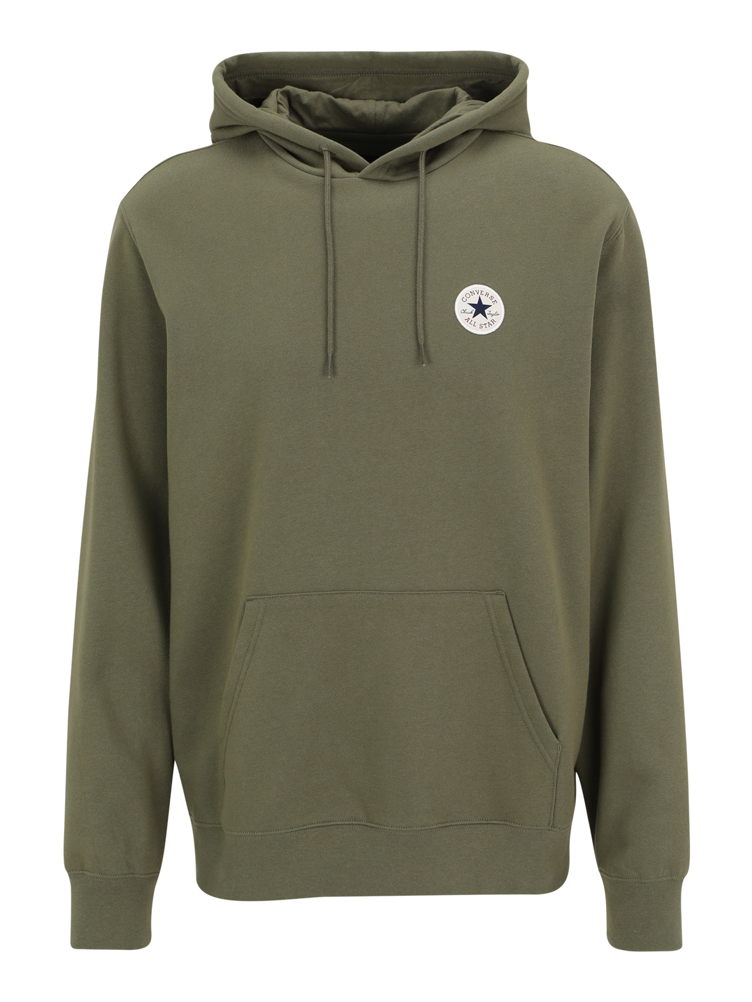 žalia CONVERSE Megztinis be užsegimo 'CHUCK': priekis