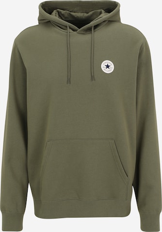 CONVERSE Majica 'CHUCK' | zelena barva: sprednja stran