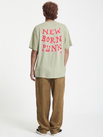 T-Shirt 'New Born LSE' Volcom en vert