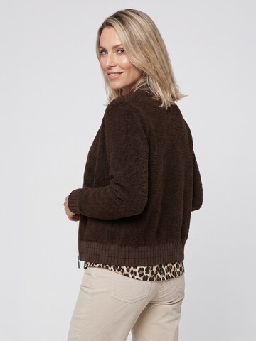 Olsen Strickjacke in Braun: Rückseite