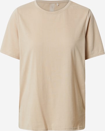ONLY PLAY Performance Shirt 'LOUNGE' in Beige: front