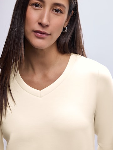 STREET ONE Μπλούζα φούτερ σε μπεζ