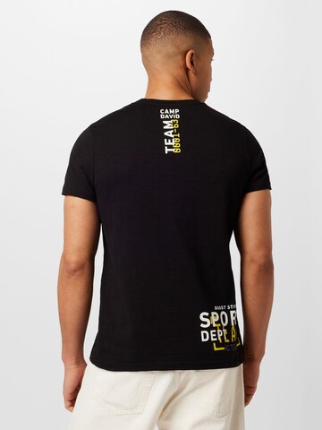 T-Shirt CAMP DAVID en noir